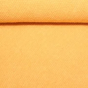 Frottee Strickjersey Uni Gelb