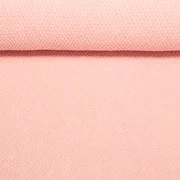 Frottee Strickjersey Uni Rosa