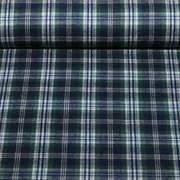 Hemdenstoff Holzfällerkaro Navy