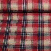 Hemdenstoff Holzfällerkaro Rot Angeraut