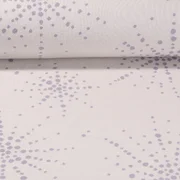 Jacquard Jersey "Boom" Ecru Flieder