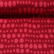 Jacquard Jersey "Forever" Beere