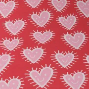 Jacquard Jersey "Mood" Rot