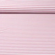 Jacquard Jersey Streifen Midi Altrosa