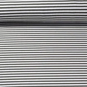 Jacquard Jersey Streifen Midi Armygrün
