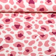 Jersey Buntes Leomuster Ecru