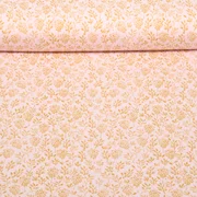 Jersey Kleine Blumenzweige Rosa