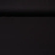 Piqué Jersey Uni Schwarz