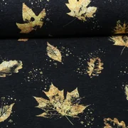 Jogging Glitzerpüppi Digital Herbstblätter Schwarz