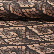 Korkstoff Mosaik Blätter