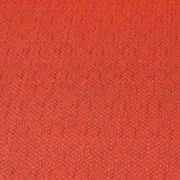 Kunstleder Strickoptik Orange 	