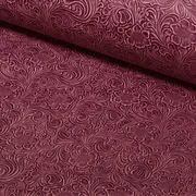 Kunstleder floral lila