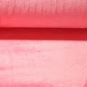 Kuschelfleece Uni Koralle