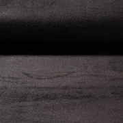 Kuschelfleece Uni Schwarz
