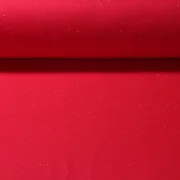 Kuschelsweat Konfetti Pünktchen Rot