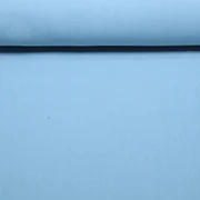 Leichter Baumwoll-Musselin Extrabreit 280cm Helles Jeansblau  