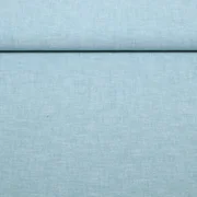 Leinen Cotton Uni Dunkelmint