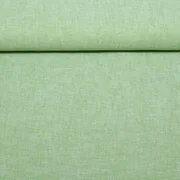 Leinen Cotton Uni Hellgrün