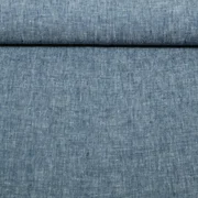 Leinenstoff "Hope" Navy Melange