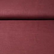 Leinenstoff "Lucy" Bordeaux