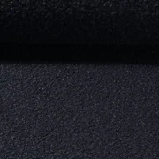 Mantelstoff Bouclé Uni Marine