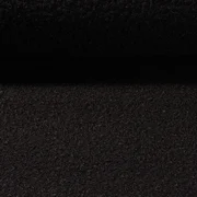 Mantelstoff Bouclé Uni Schwarz