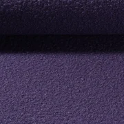 Mantelstoff Bouclé Uni Violett