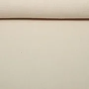 Musselin Vorhangstoff Uni Beige 280cm