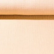 Musselin vierlagig Beige