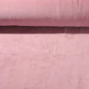Nickistoff Velours Uni Altrosa