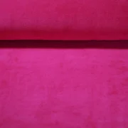 Nickistoff Velours Uni Fuchsia