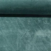 Nickistoff Velours Uni Mint