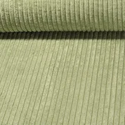 Polsterstoff Breitcord "Roy" 10mm Lindgrün