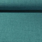 Polsterstoff "June" Uni Petrol Melange