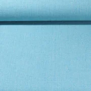Polsterstoff "June" Uni Türkis Melange