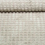 Polsterstoff Noppen-Struktur Uni Beige