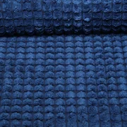Polsterstoff Noppen-Struktur Uni Royalblau