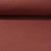 Rippen-Stricksweat Uni Altrosa