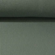 Rippen-Stricksweat Uni Dusty Mint