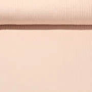 Rippjersey Breitripp Beige