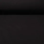 Rippjersey "Mona" Quergerippt Uni Schwarz
