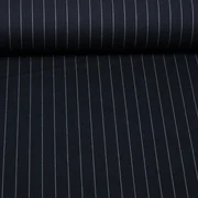 Romanit Jersey Nadelstreifen Navy