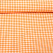 Seersucker Karo Orange Beige
