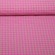 Seersucker Karo Pink Beige