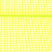 Seersucker Karo XL Neon Gelb