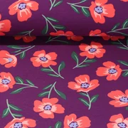 Softsweat Mohnblumen Lila