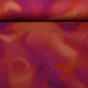 Sommersweat French Terry Batik Brombeere