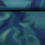 Sommersweat French Terry Batik Petrol