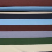 Sommersweat Streifen XL Braun Multicolor