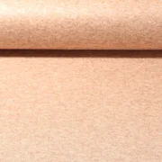 Strickjersey Melange Pastell Beige